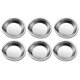 thumbnail image 1 of 6pcs School Painting Trays Stainless Watercolor Trays Multi-function Painting Plates, 1 of 2