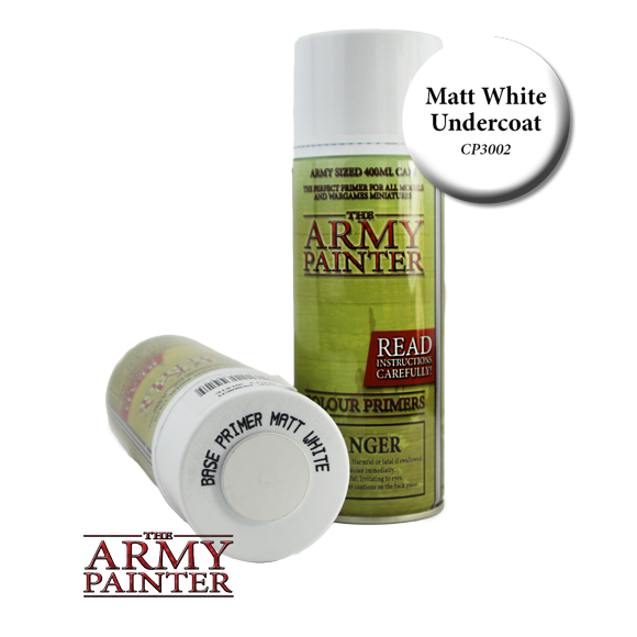 The Army Painter Base Colour Primer Matt White