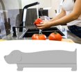 thumbnail image 4 of Kitchen Countertop Splash Guard for Sinks Water Protection Heat Resistant Grey Robust Design, 4 of 4