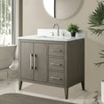 thumbnail image 3 of Vanity Art 36" Single Sink Bathroom Vanity Cabinet with Engineered Marble Countertop, 3 of 12