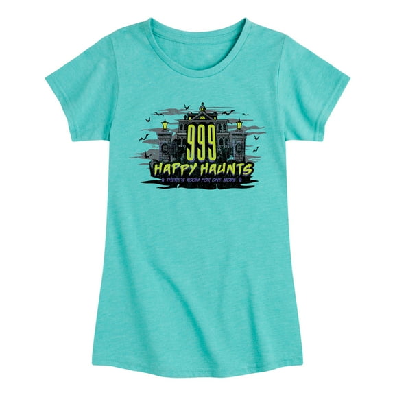 The Haunted Mansion - 999 Happy Haunts - Toddler & Youth Girls Short Sleeve Graphic T-Shirt
