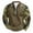 Dark Green, variant on Men's Fall Winter Polo Half Zip Sweatshirt, Dark Printed Camouflage Pullover for Outdoor Style, Casual Wear and Seasonal Utility,Camouflage,XL