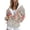 Gray, variant on Floral Zip-Up Hoodie for Women, Long Sleeve Oversized Sweatshirt Jacket - Casual Loose Fit Lightweight Outerwear with Pockets Army Green L
