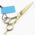 thumbnail image 3 of Juego de tijeras profesionales para cortar el cabello, japonesas 440C de 6 pulgadas, para entresacar y para peluquería., 3 of 5