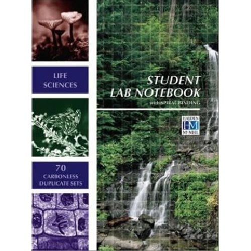 Life Sciences Student Lab Notebook 70 Carbonless Duplicate Sets