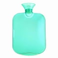 thumbnail image 1 of destyer High-density Thick PVC Transparent 2000ml Water-filled Rubber Hot Water Bottle Explosion-Proof Hand Warmer Water Pack Bag, 1 of 9