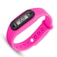 thumbnail image 2 of Sonducket Digital LED Distancia para Caminar Podómetro Calorías Deporte Fitness Muñeca Reloj de Silicona Relojes Rosa roja, 2 of 6