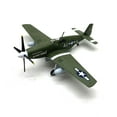 thumbnail image 3 of Alloy WW2 P-51B Mustang Fighter Attack Plane Model 1/72 Scale Military Aircraft Display Model with Stand, 3 of 4