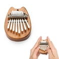 thumbnail image 2 of 1 pcs 8 Key Mini Exquisite Finger Thumb Piano Marimba Musical good accessory Pendant Gift, 2 of 9