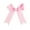 Light Pink, variant on Pink Polka Dot Jumbo Hair Bows with Tails-Perfect For Adults (Light Pink)