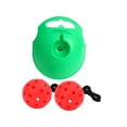 thumbnail image 4 of yotijar Pickleball Trainer with Pickleball Ball Cord Sports Pickleball Training Tool red, 4 of 8