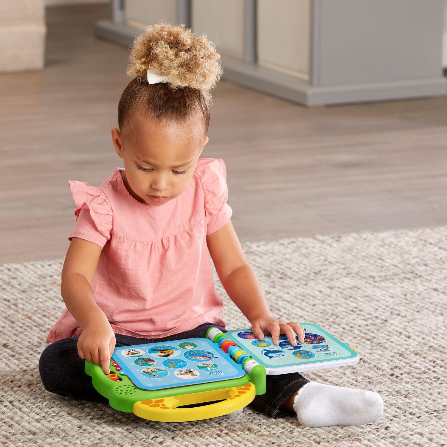 LeapFrog 100 Animals Book - Interactive Take-Along Word Book - Bilingual English & French Version, 18 months - 4 years