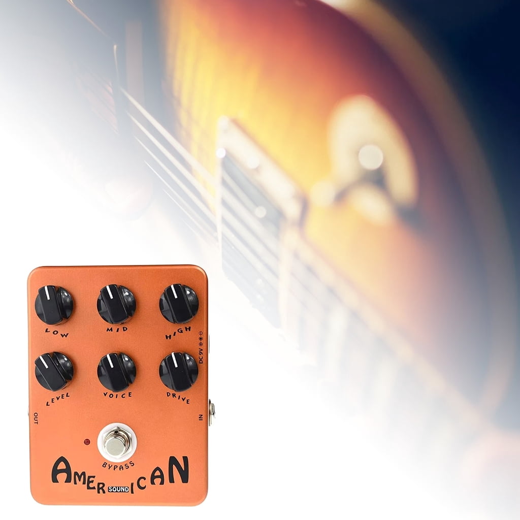 Yokua Guitar Simulates Distortion Sound Box Effect Pedal with Modern Tone Flexibility