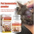 thumbnail image 2 of Polvo hemostático de seguridad antiinflamatorio para perros y gatos, tapón de sangre para lesiones rotas, polvo estíptico para cachorros, ayuda profesional, productos para mascotas Hugtrwg Para estrenar, 2 of 9
