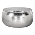 thumbnail image 1 of ZUO Solo Modern Style Aluminum Coffee Table in Nickel Finish, 1 of 1