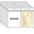 thumbnail image 1 of 100 Pcs Porte-Badge en Plastique Imperméable, 135 x 85 mm, 1 of 6