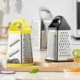 thumbnail image 2 of Multifunctional Vegetable Grater Chopper 4 Side Manual Stainless Steel Cheese Garlic Ginger Fruit Cutter Slicer Kitchen Gadgets, 2 of 9