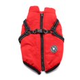 thumbnail image 1 of Ropa térmica impermeable transfronteriza para mascotas, abrigo de algodón para perros, protección integrada para el pecho y la espalda, adecuada para Otoño/Invierno, 1 of 5
