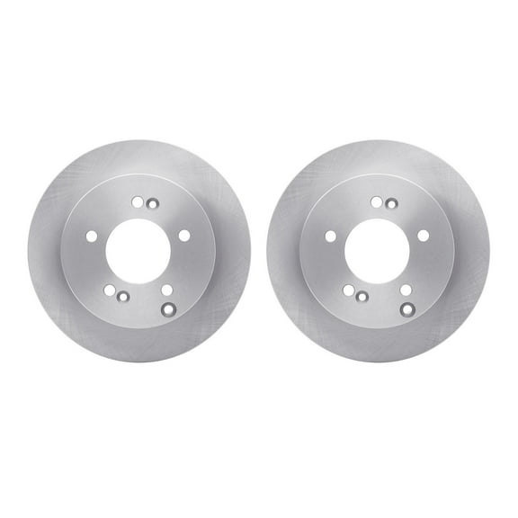 Dynamic Friction Company Rear Brake Rotors 6002-21010