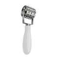 thumbnail image 1 of Stainless Steel Meat Tenderizer with ABS Handle for Kitchen Use White 7 Inch Long, 1 of 8