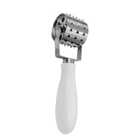 

Stainless Steel Roll Meat Maker Steak Meat Loosening Machine Steak Tenderizers Kitchen Rolling Meat Tenderizing Needle Hamstring (White)