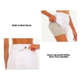 thumbnail image 4 of Little Donkey Andy Women's Athletic Skort Skirts UPF 50+ Quick Dry Golf Tennis Causal Skirt with Pockets White XXXL, 4 of 6