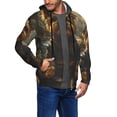 thumbnail image 2 of Vsdgher Forest Creek Cute Dog Mens Hoodies Zip Hoodie, Hoodies for Men, Zip-up Hooded Sweatshirt-Large, 2 of 5