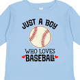 thumbnail image 4 of Inktastic Baseball Fan Quote Boys Sports Ball Boys Long Sleeve Toddler T-Shirt, 4 of 5
