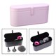 thumbnail image 1 of Estuche de almacenamiento Colcomx para secador de pelo de PU rosa, 1 of 7