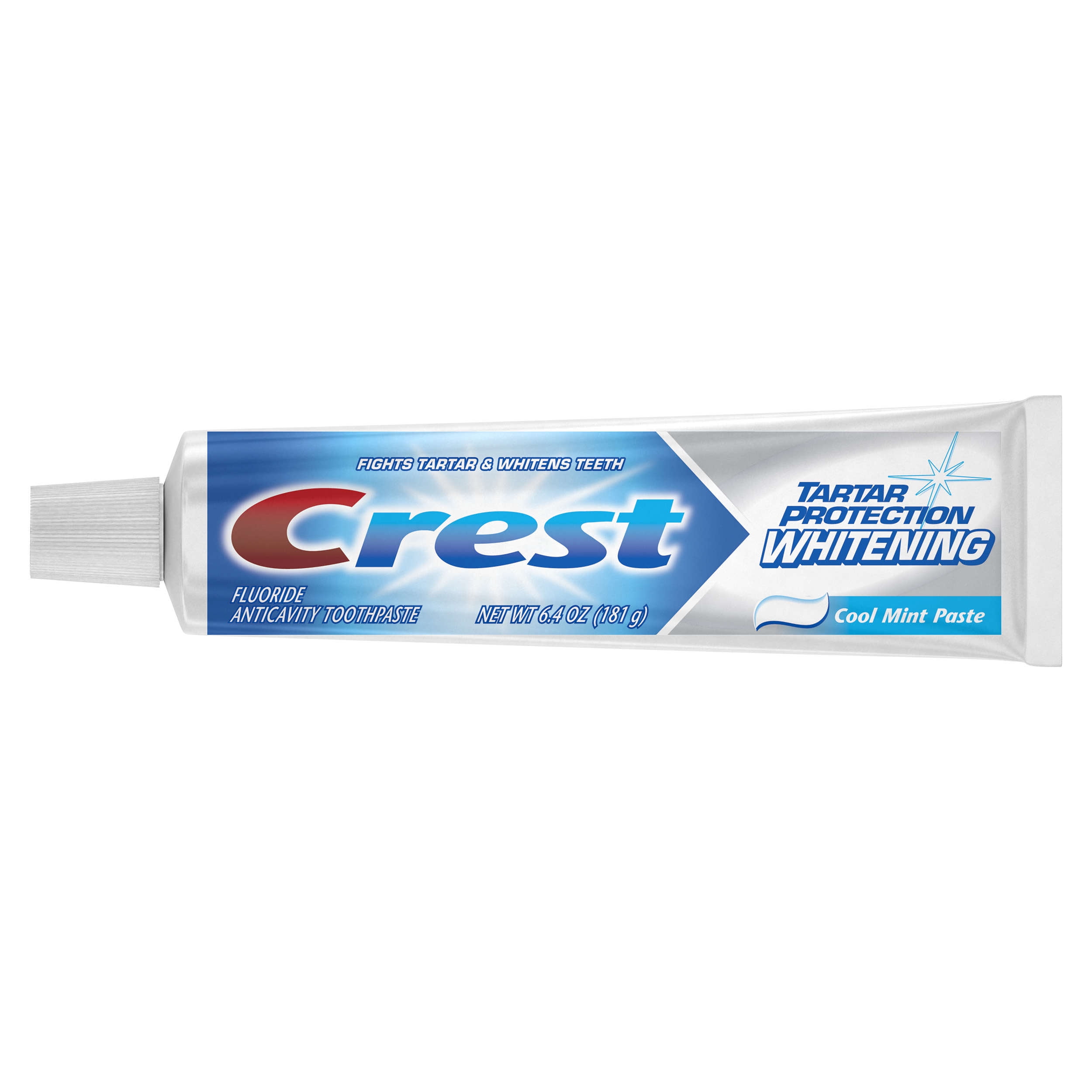 Crest Tartar Protection Whitening Cool Mint Flavor Toothpaste, 6.4 oz