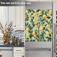 thumbnail image 3 of Yayeee Magnetic Dishwasher Cover for The Front Decoration Home Kitchen Machine Sticker Protector, Orange Tree, 3 of 6