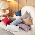thumbnail image 6 of Tiny Pillows,Small Travel Pillows - 2 Pack,7"x11" Mini Neck Pillow for Airplane & Long Flight,Machine Washable Headrest for Nap & Sleeping,Portable Soft Tiny Cushion for Lumbar,Knee(Blue), 6 of 8