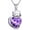 02-February, variant on Cat Amethyst Birthstone Necklace 925 Sterling Silver Cat Pendant Necklace with February Birthstone Cats Jewelry Gifts for Women