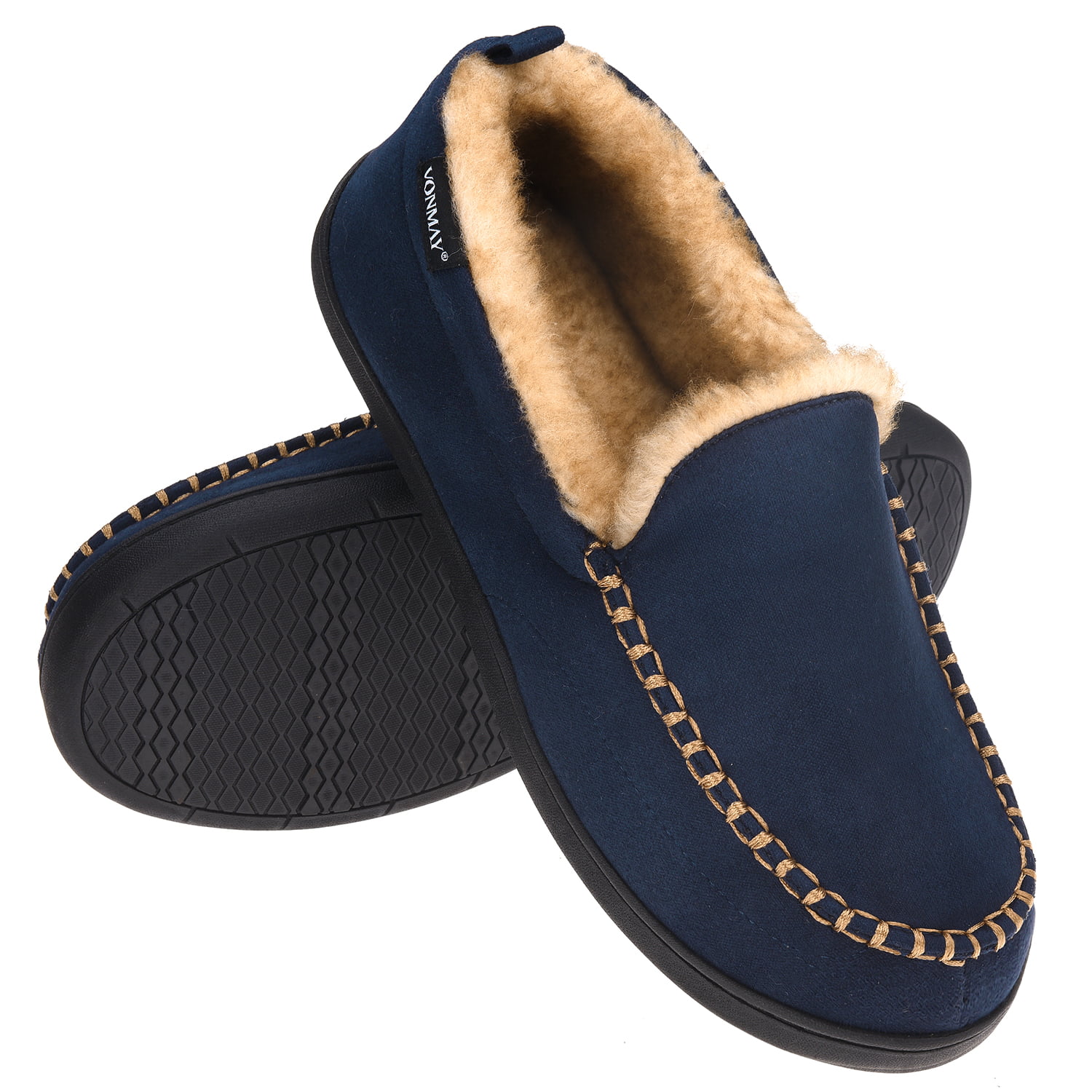 moccasin bedroom shoes
