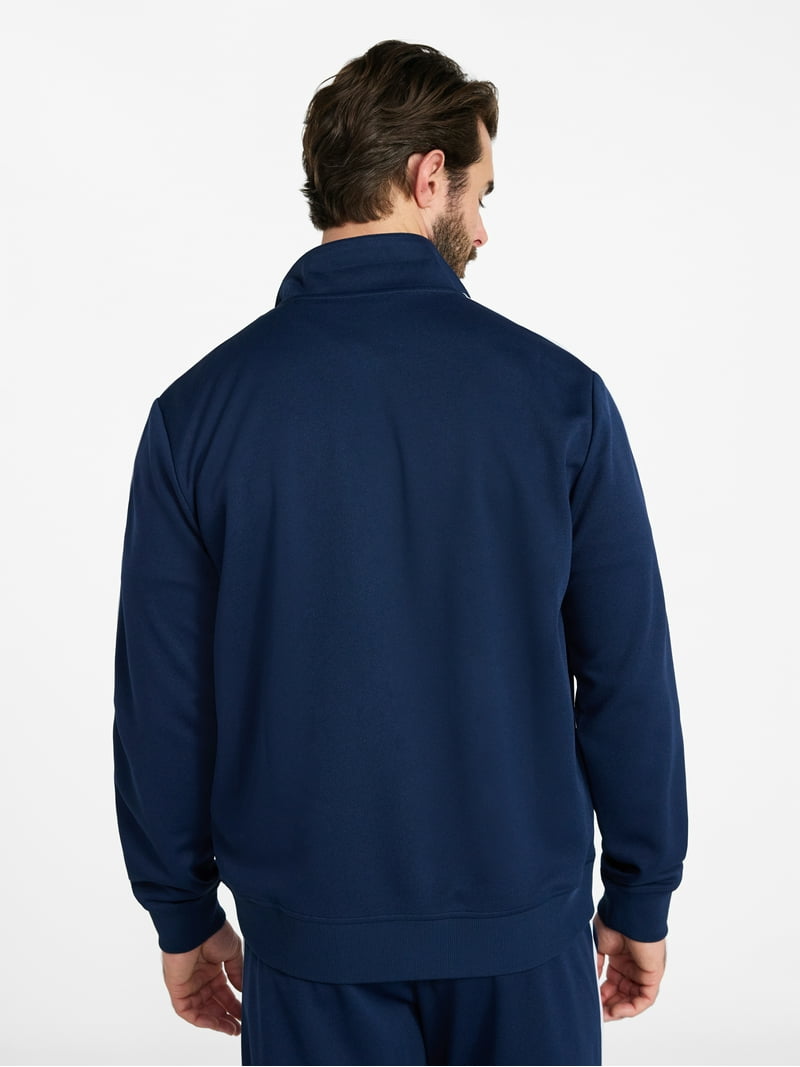 Pull Homme Athletic Works - Bleu Marine - Taille 3XL - Tricot Bruyère Manches Longues