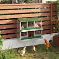thumbnail image 1 of Nesting Boxes for Chickens, 6/8/10-Hole Galvanized Steel Chicken Nesting Boxes for Laying Eggs with Egg Rollaway System to Protect Eggs, Easy Egg Collection, for Chicken Coop Backyard Farm, 1 of 7