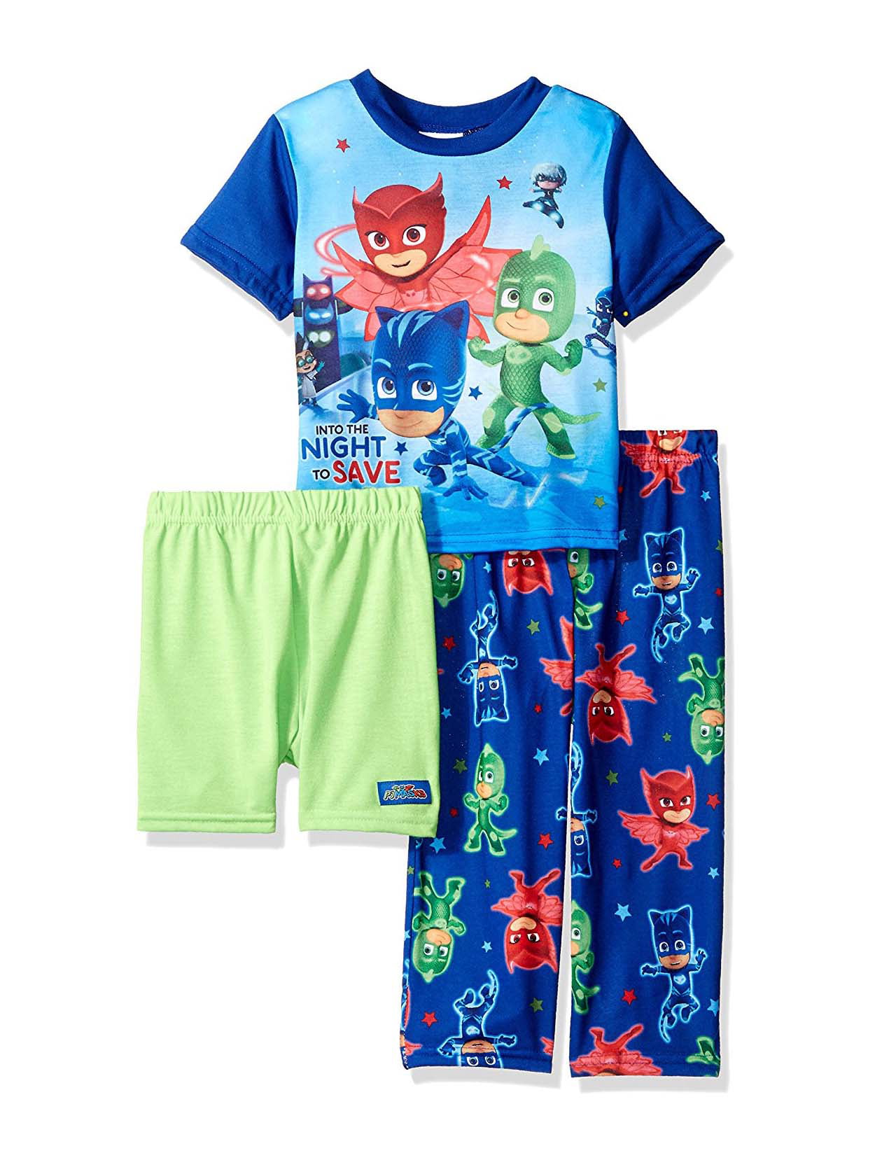Annoteren Conceit twee Disney PJ Masks Toddler Boys 3 piece Pajama Set 21PJ022EZS - Walmart.com