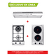 thumbnail image 2 of Combo DISA HOME Parrilla a Gas, Parrilla Eléctrica y Campana Extractora de Pared Acero Inox 60 cm Disa Home 02-02-0-119-1, 2 of 7