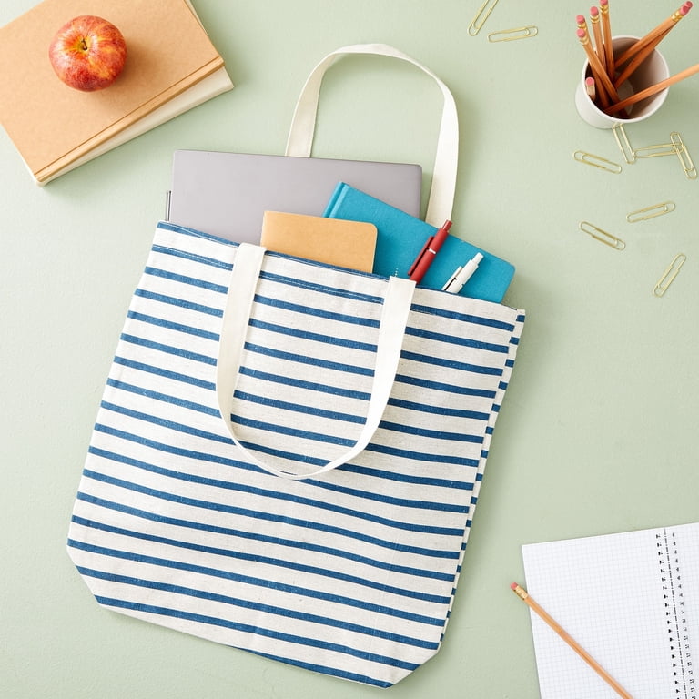 Walmart 3 Pack Reusable, Washable, Foldable Canvas Tote Bags  display picture 2