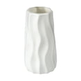 thumbnail image 2 of Modern Decorative Vase, 9-Inch Imitation Ceramic Plastic Pot for Living Room and Desktop Floral Arrangement, 2 of 6