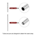 thumbnail image 4 of Uxcell 10Pack Watch Strap Tubes Pins, 1.2mm Tube Dia, 23mm Pin Length Stainless Steel, 4 of 5