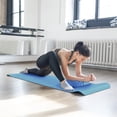thumbnail image 3 of BalanceFrom Complete 7-Piece Yoga Set with 71” x 24” x 0.5” Extra Thick Mat, Blue, 3 of 7