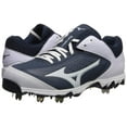 thumbnail image 7 of Mizuno 9 Spike Swift 5 Women's Softball Metal Cleats, Navy/White, 11, 7 of 7