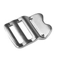 thumbnail image 4 of Nicehomfit 2Pcs Metal Slide Buckles for Satchel Adjustable Strap Silver Aluminum Alloy for Women, 4 of 5