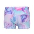 thumbnail image 2 of Venjoe Kids Girls Stretchy High Waist Colorful Boy Cut Shorts Ballet Dance Gymnastics Sports Booty Colorful 10, 2 of 6