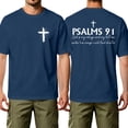 thumbnail image 2 of HAJWOH Mens Jesus Cross Printed Short Sleeve Cotton T-Shirts Crew Neck Shirts Faith Christ Tops, 2 of 5