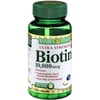 Nature's Bounty Ultra Strength Biotin Tablets, 60 CT (Pack of 3)