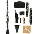 thumbnail image 2 of Spptty Clarinet Set 17 Key Wood Bb with Cleaning Cloth Reed Screwdriver Box Musical Instrument,Musical Instrument,17 Key Clarinet, 2 of 8