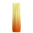 thumbnail image 5 of DHFJKG Summer Dress Women Sleeveless Gradient Backless Spaghetti Strap Flowy Boho Beach Maxi Dress Stylish Dresses, 5 of 5