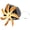 Gold, variant on Suodoka Wood Stove Fan 7-Blade Heat Powered Thermoelectric Wall Hanging Fireplace Fan, Black